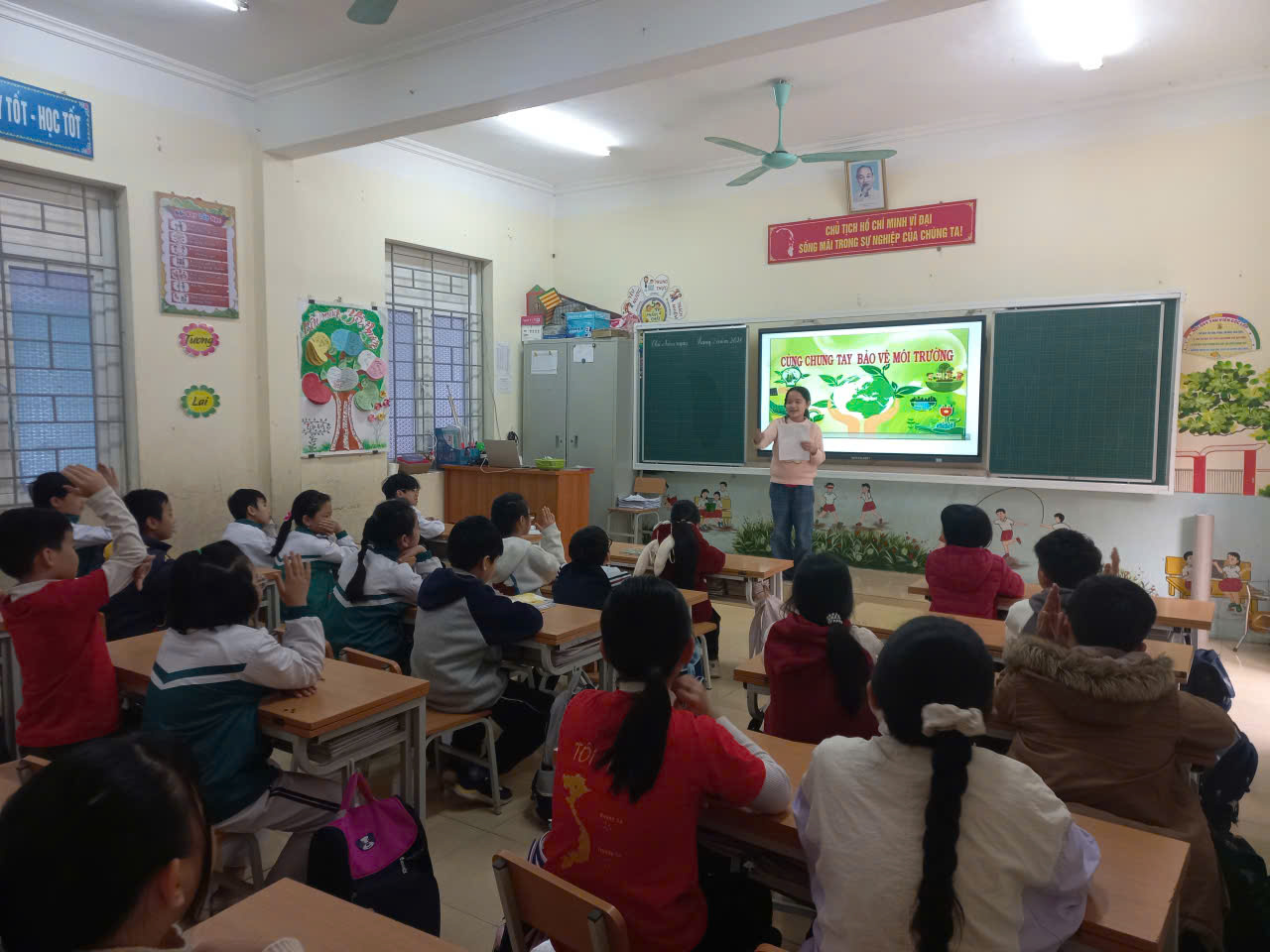 TRƯỜNG TIỂU HỌC TÔ VĨNH DIỆN TUYÊN TRUYỀN HƯỞNG ỨNG NGÀY ĐẤT NGẬP NƯỚC THẾ GIỚI NĂM 2026